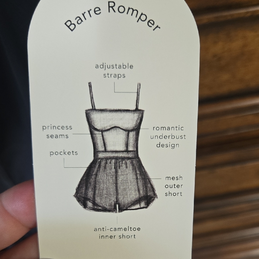 Blogilates Barre Romper - Picture 3 of 5